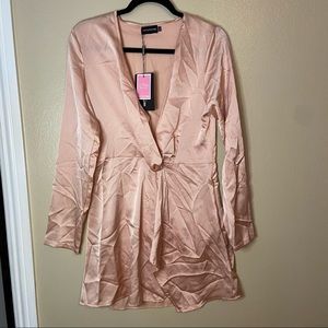 Pretty little thing blush dress